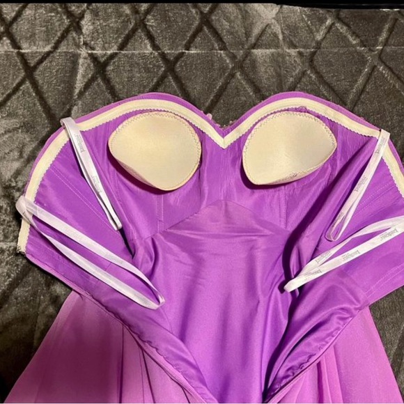 Lilac Prom dress / Purple Prom dress - Picture 6 of 9